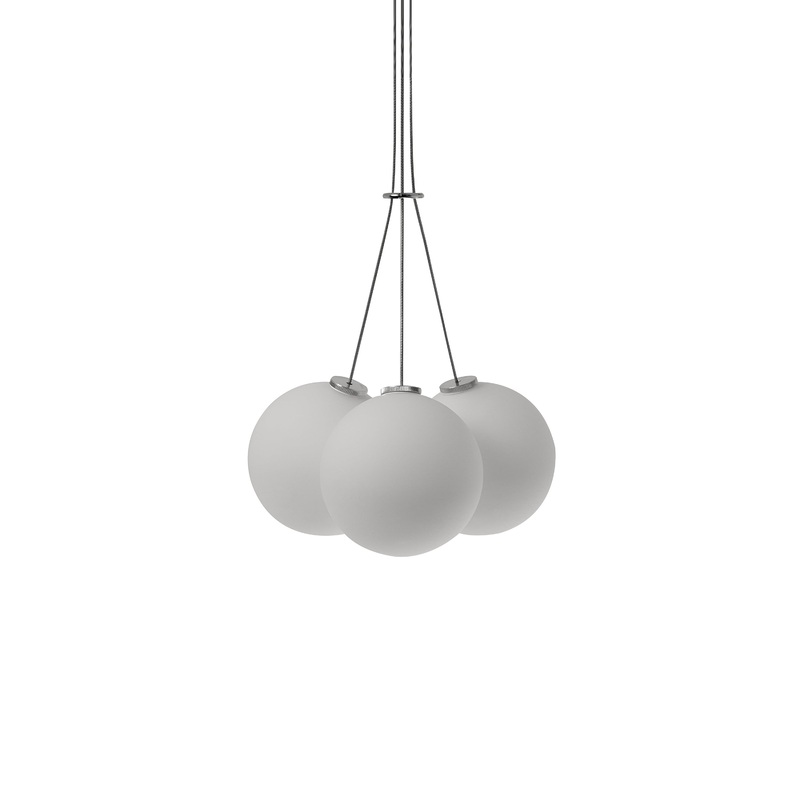 Glass 120 Cluster LED Chandelier
