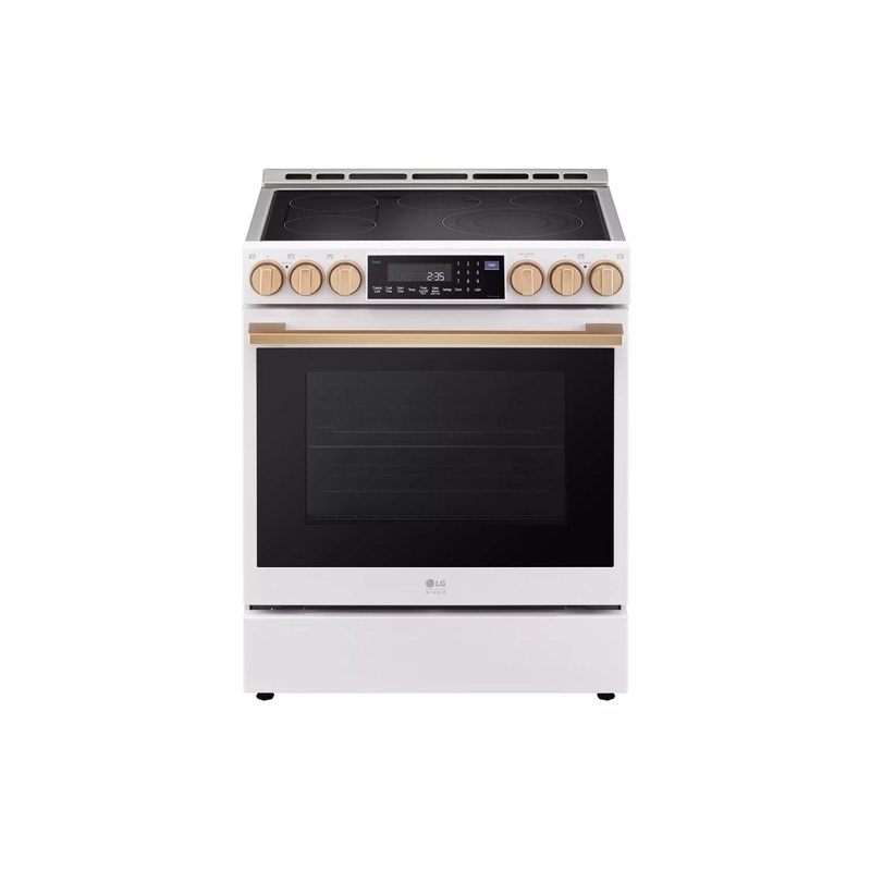 Lg LSES6338N Lg Studio 6.3 Cu. Ft. Instaview Electric Slide-In Range With Probake Convection And Air Fry