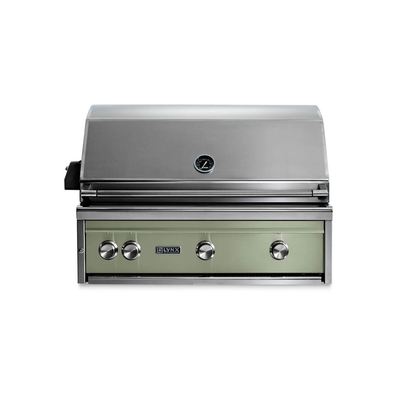 Lynx L36R3DSLP 36″ Built-In Grill W/ Rotisserie – Desert Sage