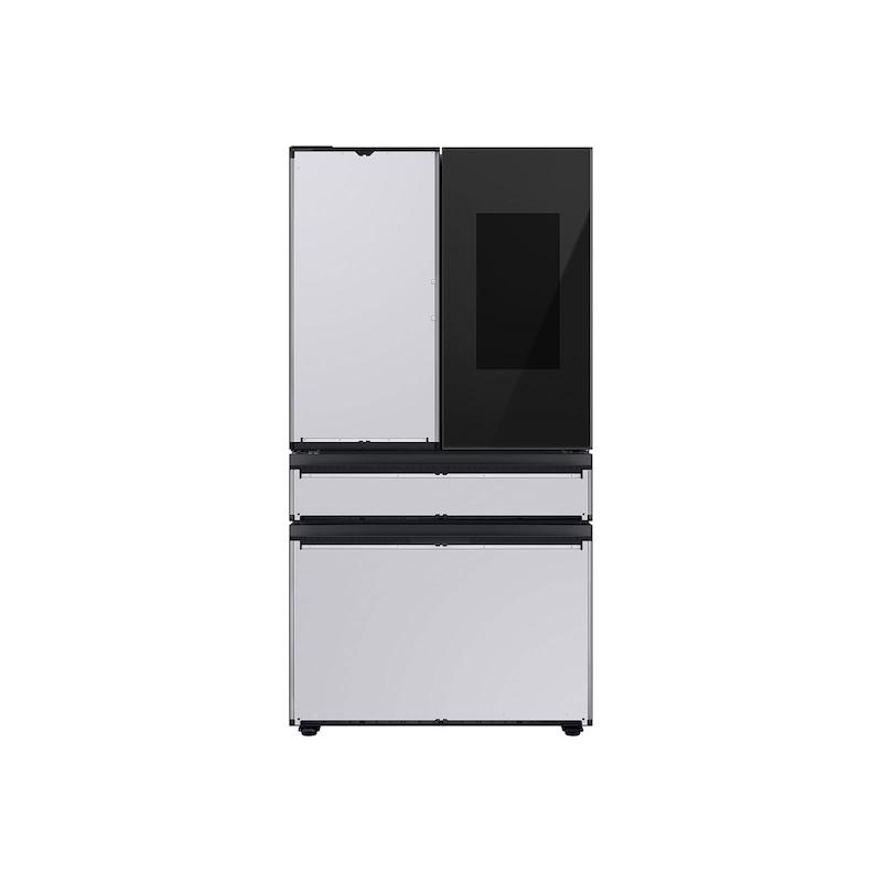 Samsung RF29BB8900ACAA Bespoke 4-Door French Door Refrigerator (29 cu. ft.) – with Family Hub Panel in Charcoal Glass – (with Customizable Panel Colors)