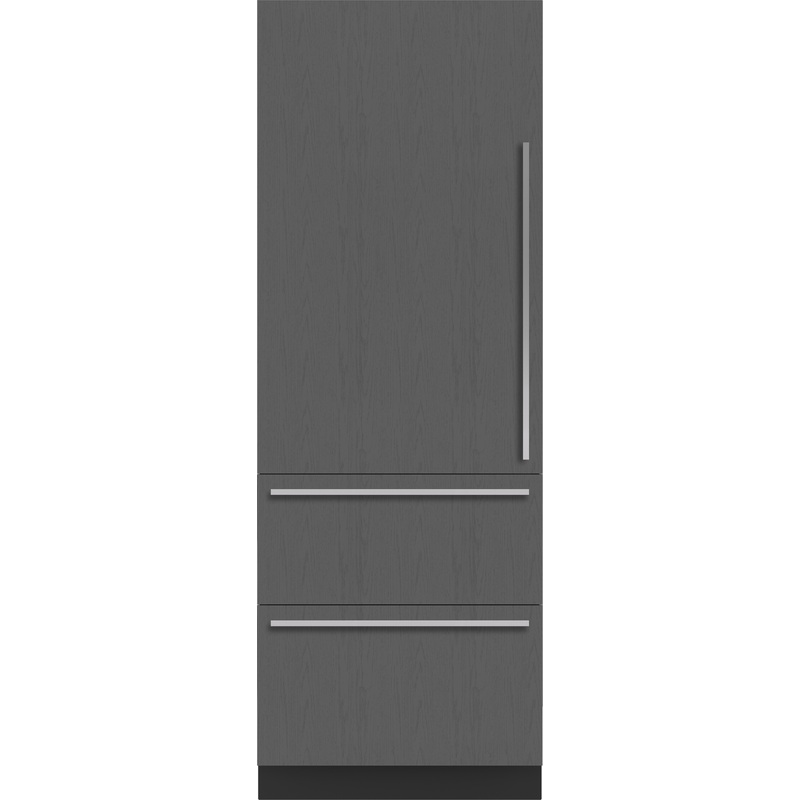 Sub-Zero DET3050CIIDL 30″ Designer Over-And-Under Refrigerator/Freezer With Ice Maker And Internal Dispenser – Panel Ready