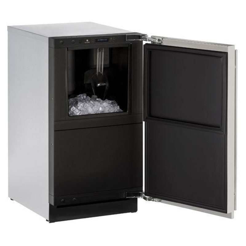 U-Line U3018CLRS40C 3018clr 18″ Clear Ice Machine With Stainless Solid Finish and Pump (115 V/60 Hz)