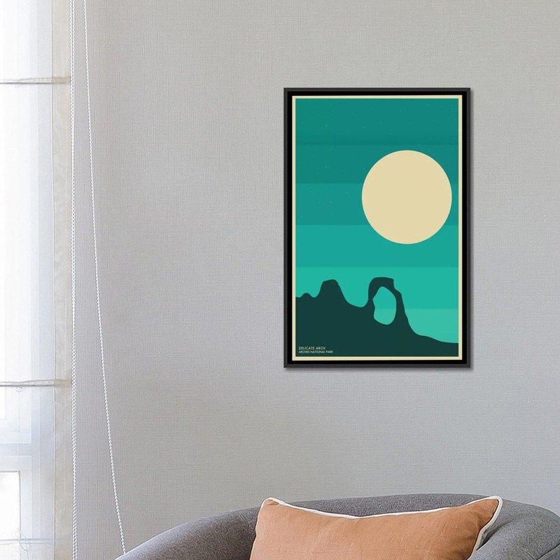 Arches Graphic Art on Wrapped Canvas Union Rustic Mat Color: No Mat Size: 40″ H x 26″ W x 0.75″ D Format: Wrapped Canvas