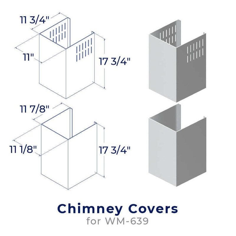 Hauslane CHK003 Chimney Cover Kit – Chk003 (Wm-639) Range Hood Accessories