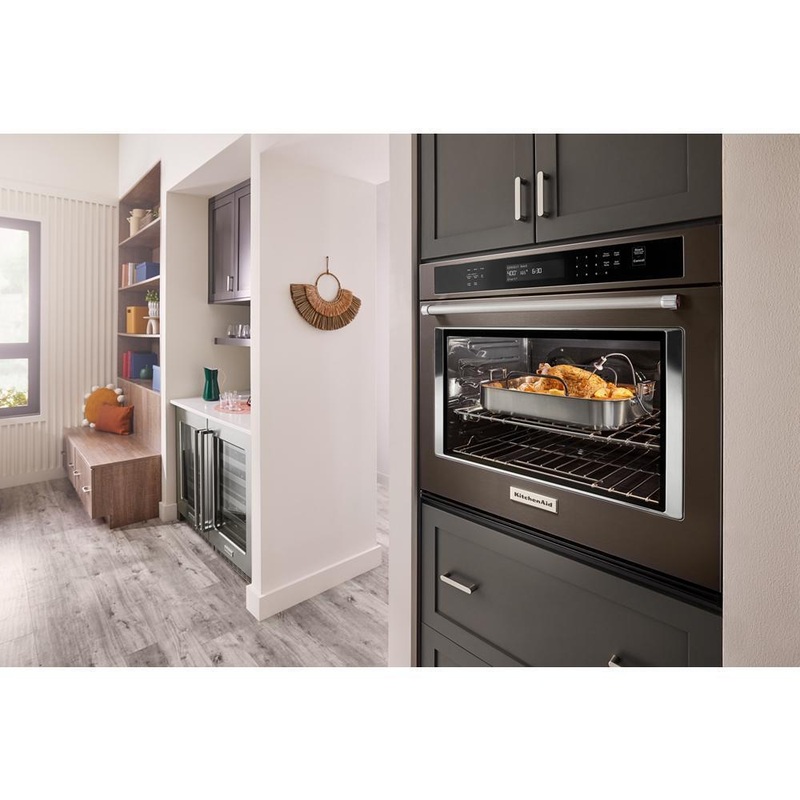 KOES527PBS KitchenAid 27″ Single Wall Ovens with Air Fry Mode