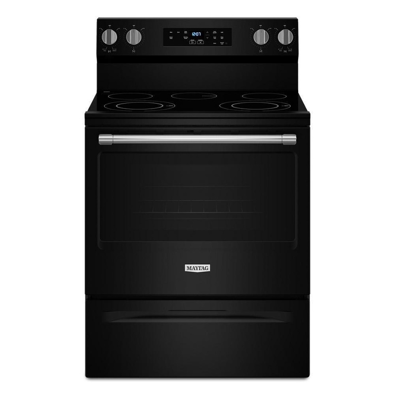 Maytag MFES4030RB 30-Inch Wide Electric Range With Steam Clean – 5.3 cu. ft.