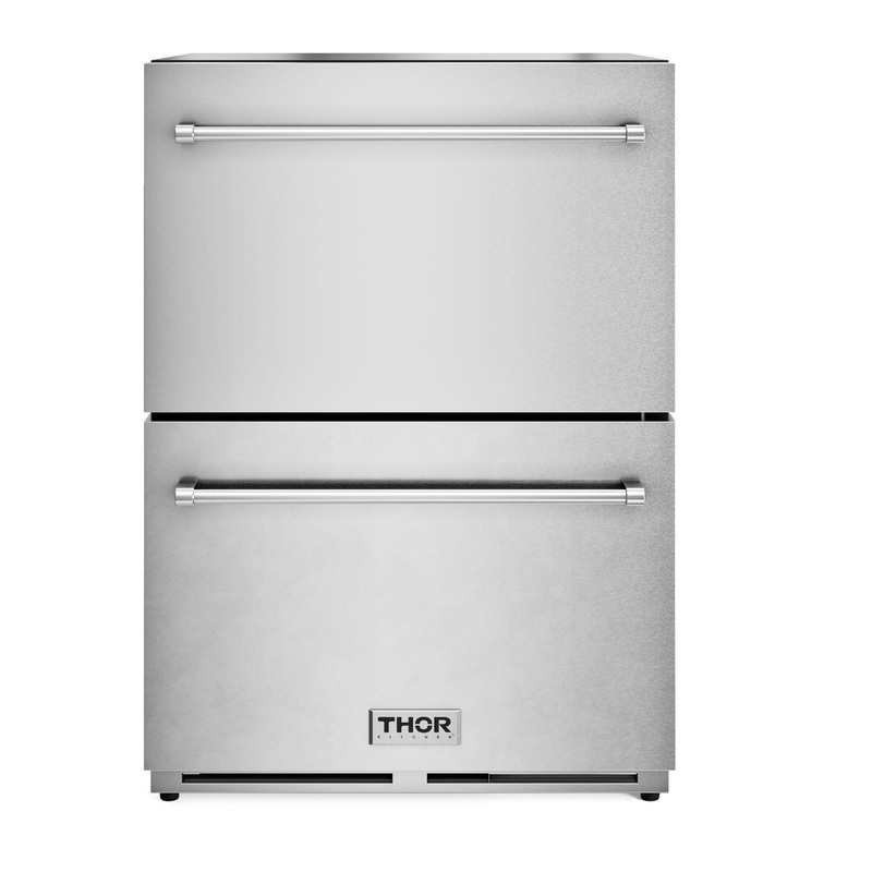 Thor Kitchen TRZ24U 24-Inch Indoor Outdoor Freezer Drawer In Stainless Steel – Trz24U