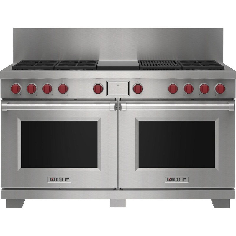 Wolf 9016126 5″ And 10″ Stainless Steel Risers, And 20″ Riser With Shelf