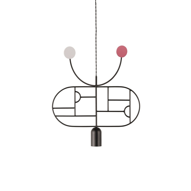 Wooden Dots 08 Pendant Light