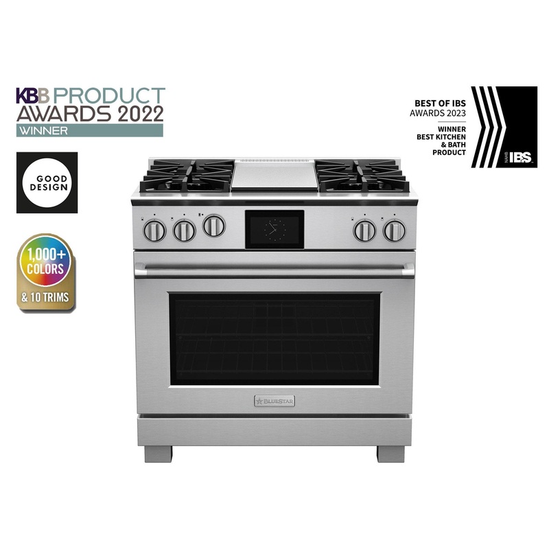 Bluestar BSDF364G 36″ Dual Fuel Range With 12″ Griddle