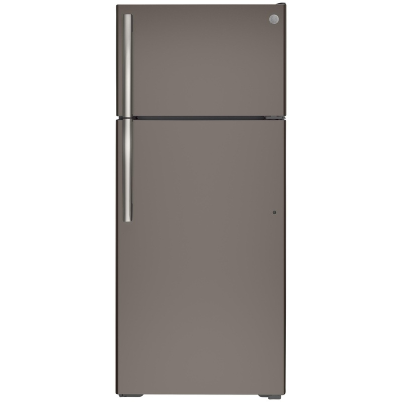 GTE18GMNRES GE ENERGY STAR 17.5 Cu. Ft. Top-Freezer Refrigerator