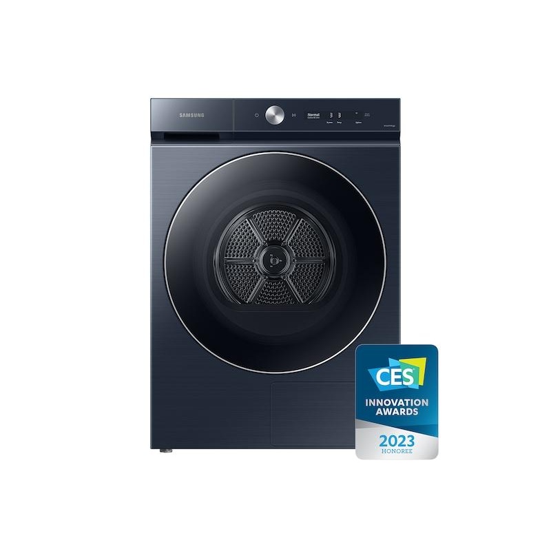 Samsung DV53BB8900HD Bespoke 7.8 Cu. Ft. Ultra Capacity Ventless Hybrid Heat Pump Dryer With Ai Optimal Dry In Brushed Navy