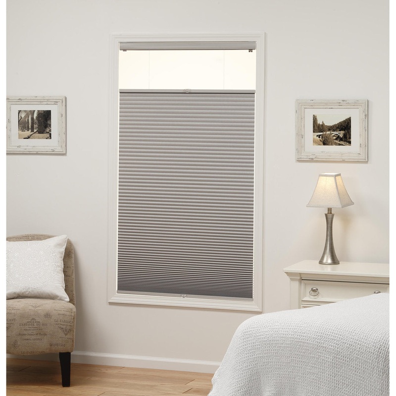Sheba 1.5 inch Cordless Blackout Top Down bottom Up Cellular Shade Symple Stuff Blind Size: 41.5″ W x 64″ L Finish: Sterling Gray