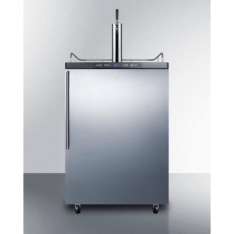 Summit SBC635MBISSHV 24″ Wide Built-in Kegerator