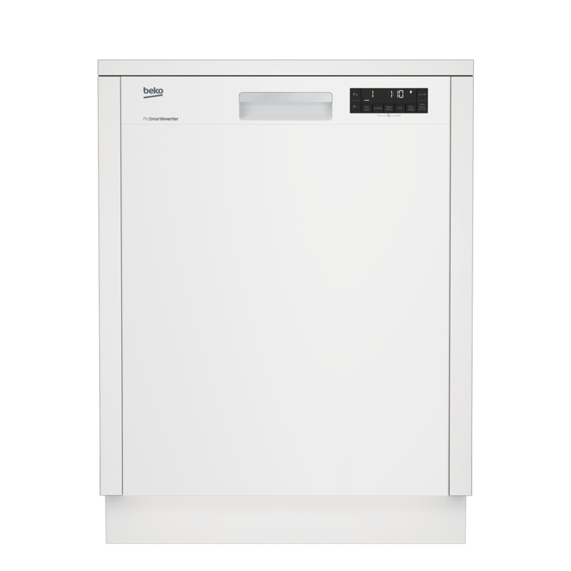 Beko DUT25401W Tall Tub White Dishwasher, 14 place settings, 48 dBa, Front Control