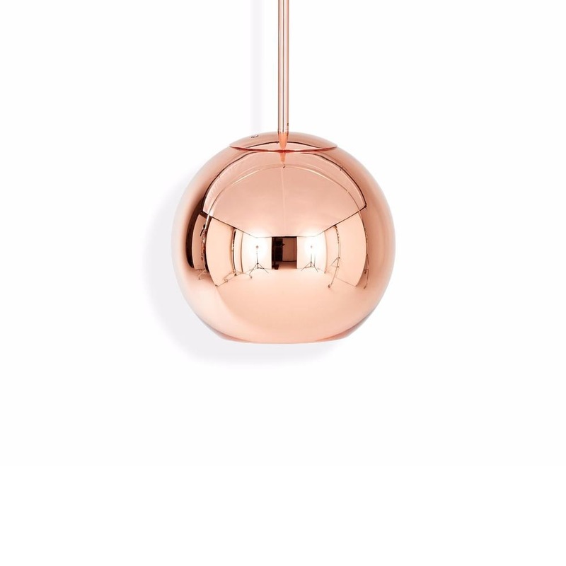 Copper Round Shade