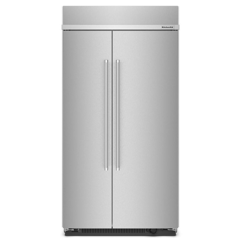 Kitchenaid KBSN702MPS 25.5 Cu Ft. 42″ Built-In Side-By-Side Refrigerator With Printshield Finish