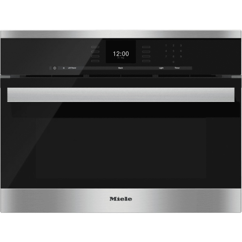 Miele DGC66001 Stainless Steel – Steam Oven With Full-Fledged Oven Function And Xl Cavity Combines Two Cooking Techniques – Steam And Convection.