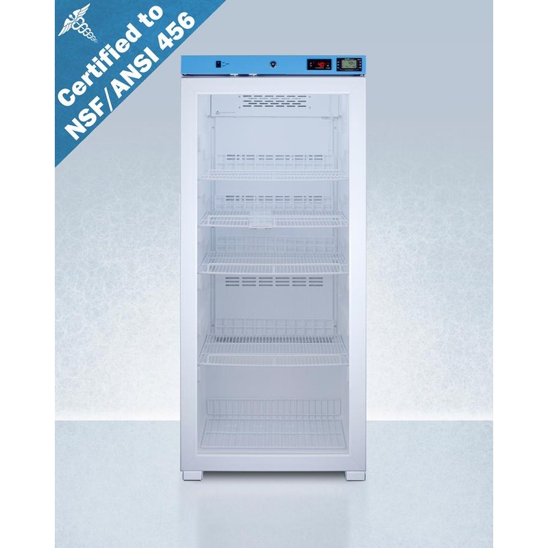Summit ACR1012GNSF456 24″ Wide Upright Medical Refrigerator, Certified To Nsf/ansi 456 Vaccine Storage Standard