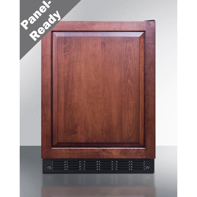 Summit CT66BK2SSIFADA 24″ Wide Refrigerator-Freezer, Ada Compliant (Panel Not Included)