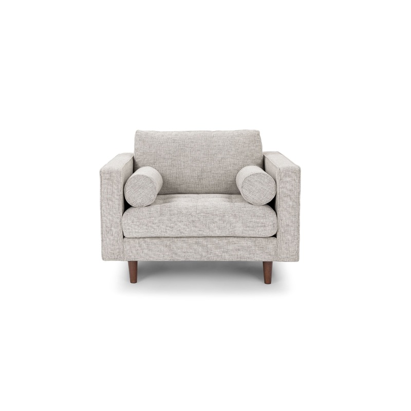Sven Birch Ivory Chair