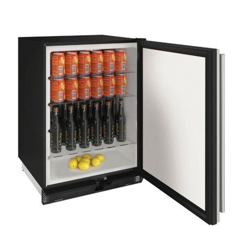 U-Line U1024RS00A 1024r 24″ Refrigerator With Stainless Solid Finish (115 V/60 Hz Volts /60 Hz Hz)