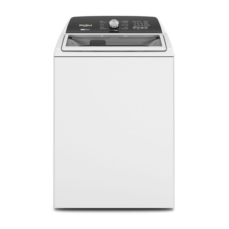 Whirlpool WTW5057LW 4.7-4.8 Cu. Ft. Capacity Top Load Washer With Removable Agitator