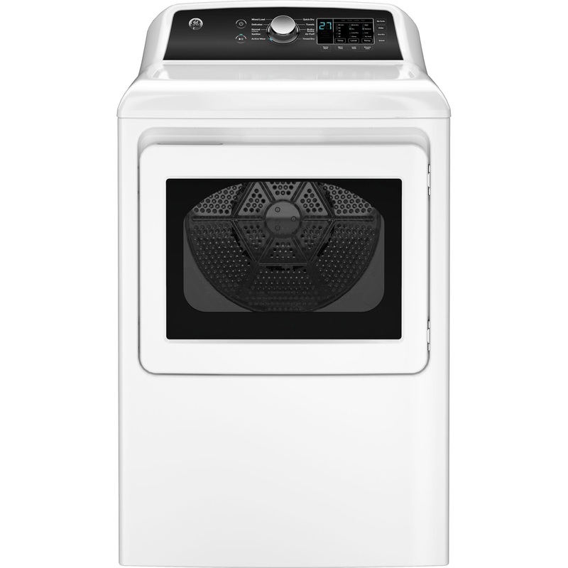 Ge Appliances GTD58GBSVWS Ge 7.4 Cu. Ft. Capacity With Sensor Dry Gas Dryer