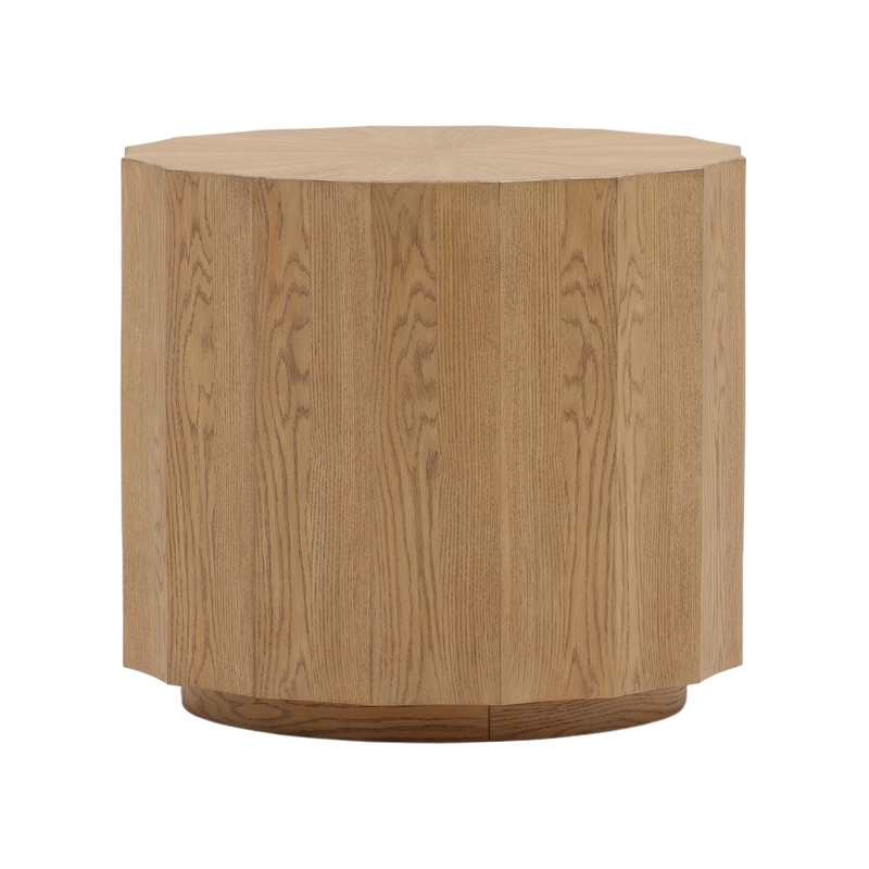 Nature’s Grace: Eco-Friendly Solid Wood End Table