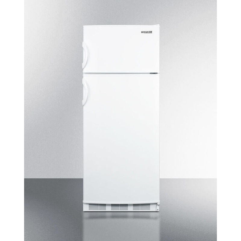 Summit CP133 Two-Door Refrigerator-Freezer With Cycle Defrost And Slim 24″ Width