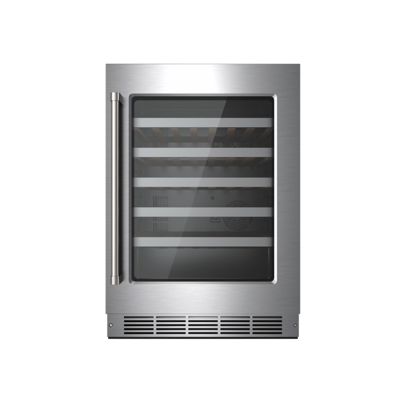 Thor Kitchen TWC24US Thor Kitchen 24-Inch Single Zone Wine Cooler, 46 Wine Bottle Capacity – Model Twc24Us
