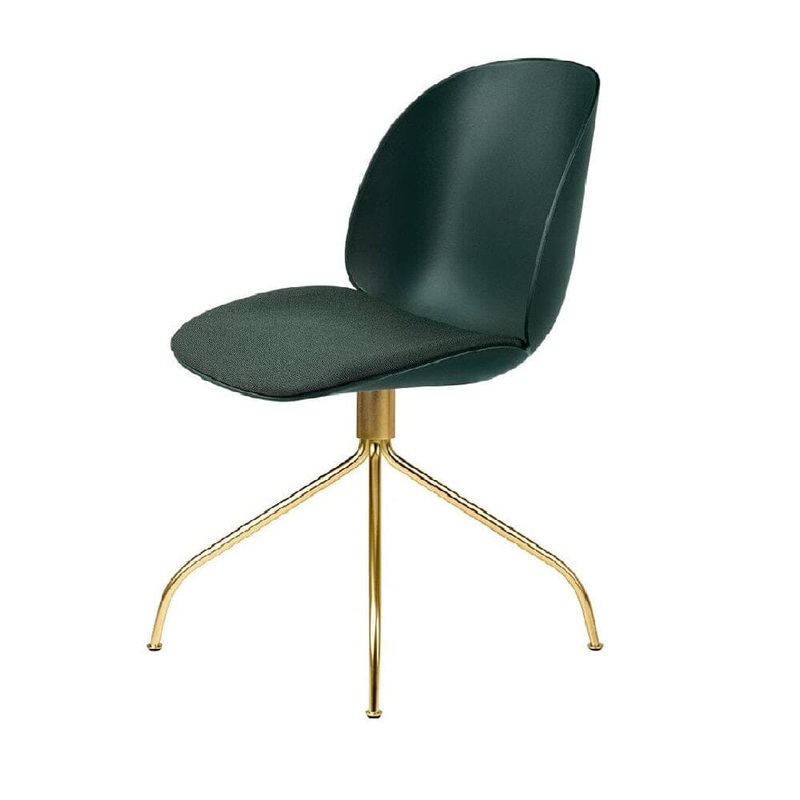 Beetle Meeting Chair with Swivel Base – Seat Upholstered