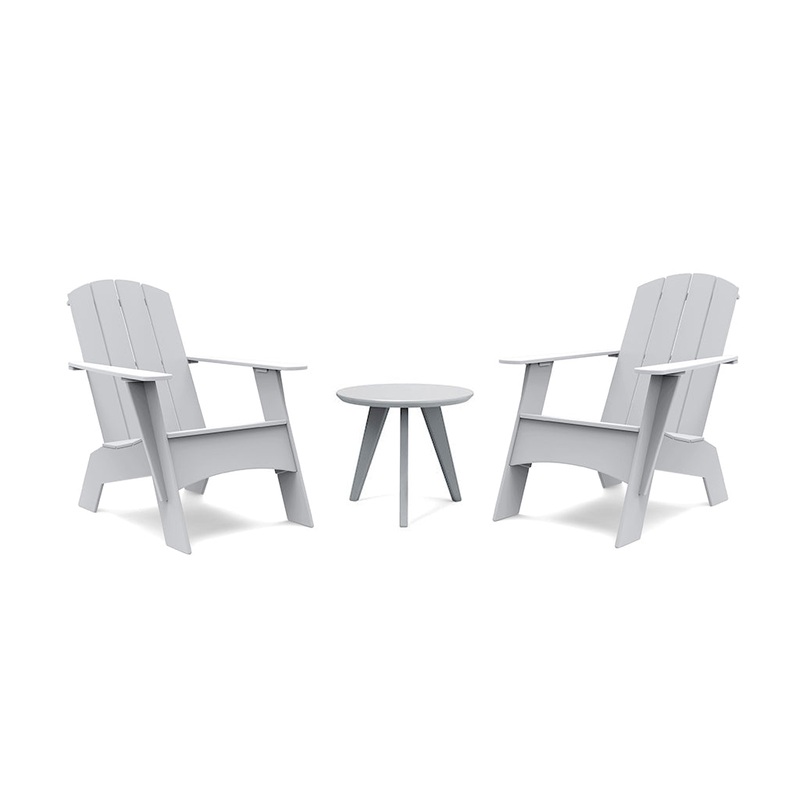 Tall Curved Adirondack Chair and Satellite Bundle