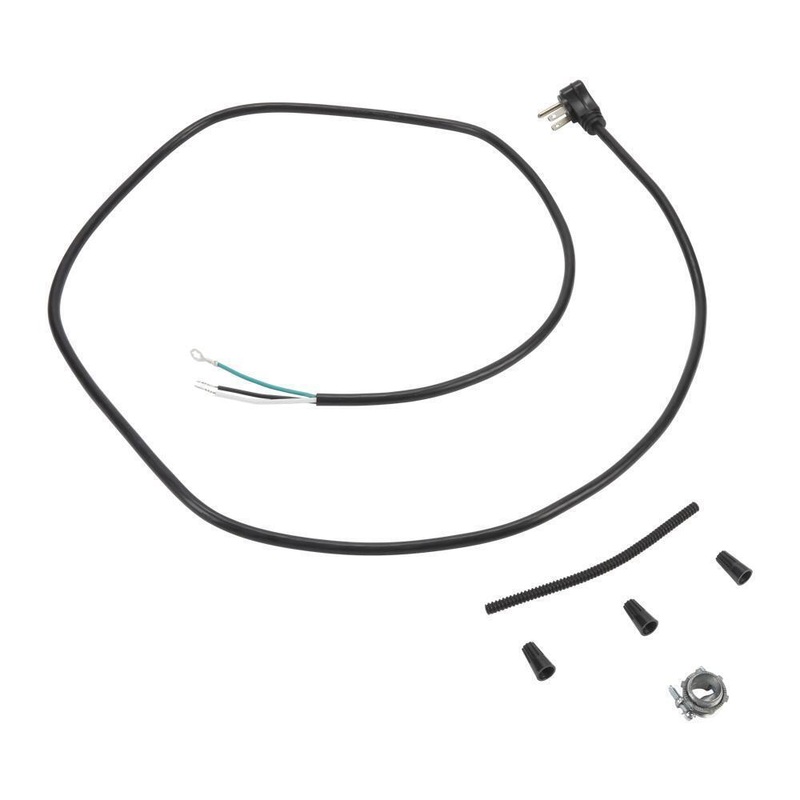 Whirlpool W10278923RP 6′ Dishwasher Power Cord 3 Wire 15 Amp