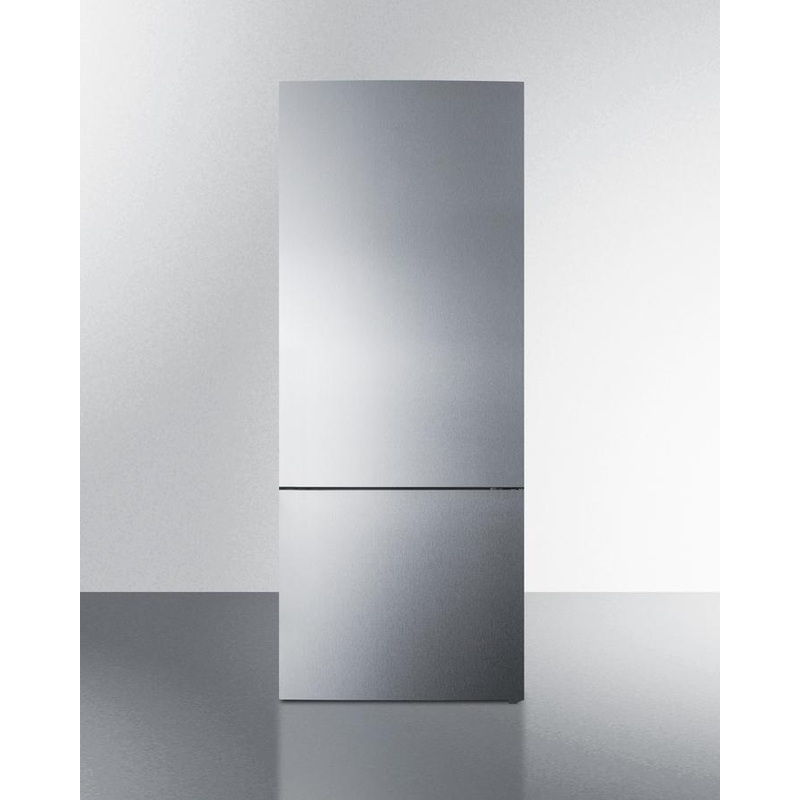 28″ Wide Built-in Bottom Freezer Refrigerator With Icemaker