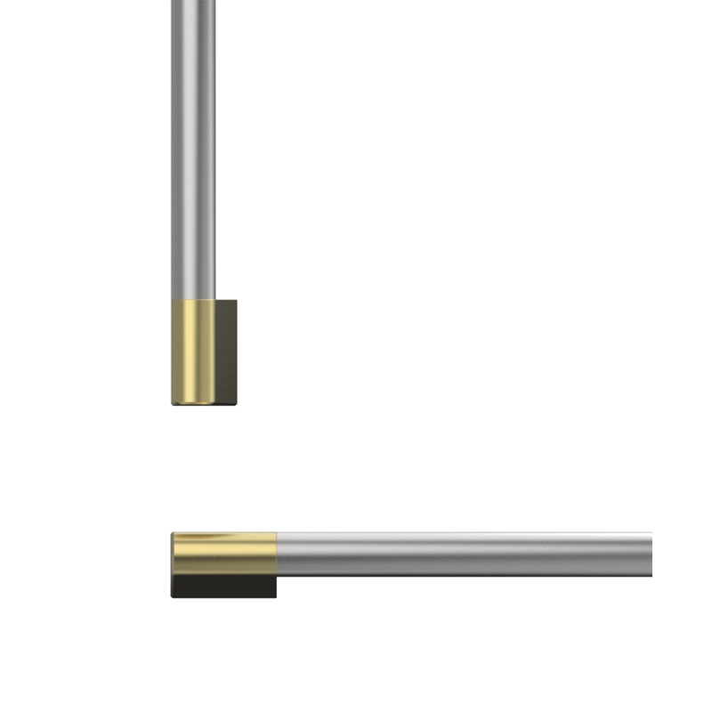 Fisher & Paykel AHP3RD3084WBA Professional Round Flush Handle Kit For Integrated Refrigerator Freezer, 30″