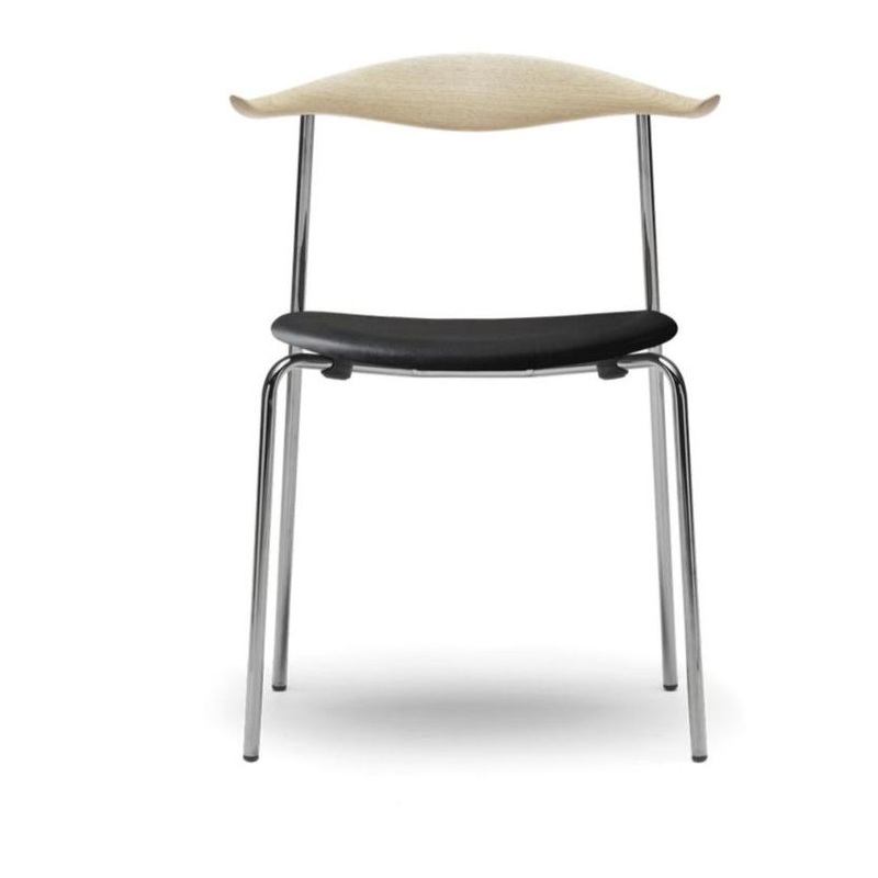 CH88p Stacking Chair With Upholstered Seat