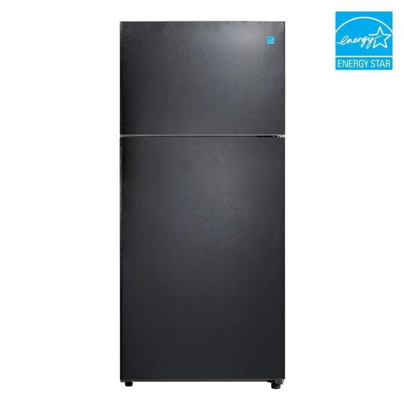 Element Appliance ERT18CSCB Element 18.0 Cu. Ft. Top Freezer Refrigerator – Black