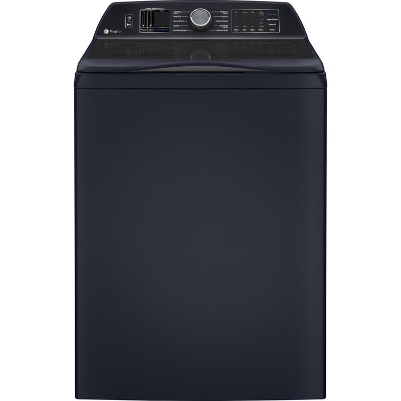 Ge Appliances PTW800BPWRS Ge Profile Energy Star 5.4 Cu. Ft. Capacity Washer With Smarter Wash Technology And Adaptive Smartdispense