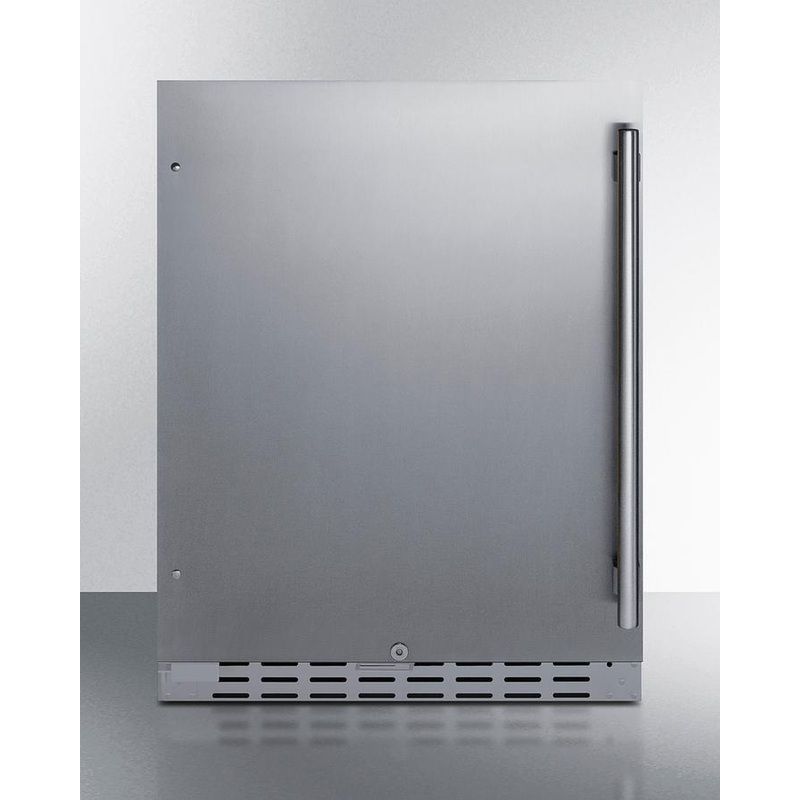 Summit AL55OSCSSLHD 24″ Built-In Outdoor Refrigerator, Ada Compliant