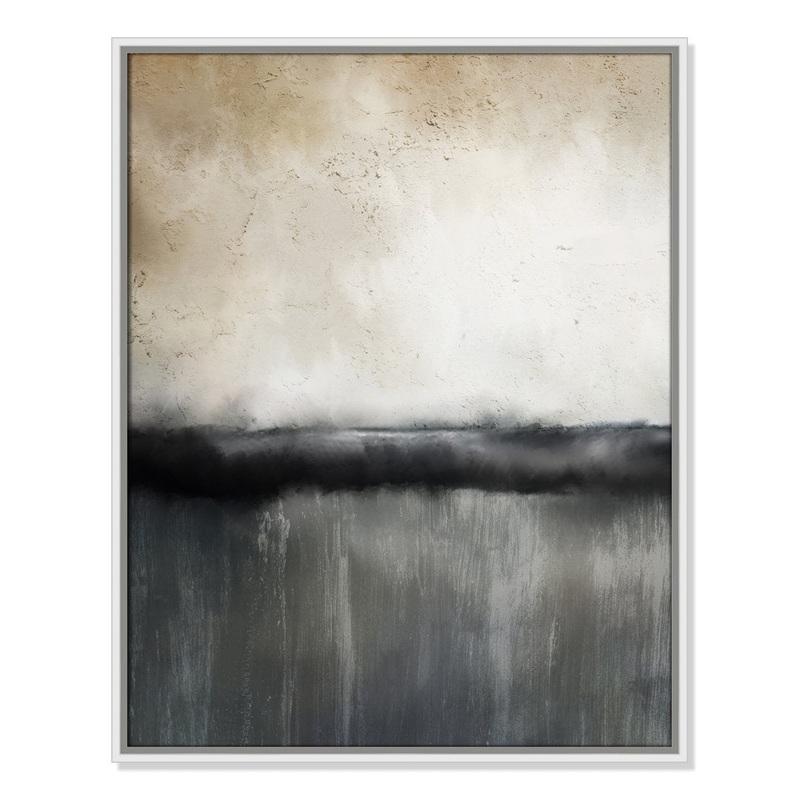 Sunset by Kimberly Allen Print Joss & Main Size: 29.5″ H x 23.5″ W x 2″ D Format: White Framed Canvas