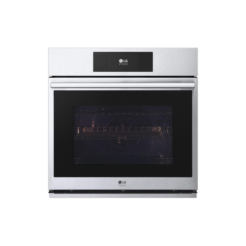 WSES4728F LG STUDIO 4.7 cu. ft. Smart InstaView Electric Single Built-In Wall Oven with Air Fry & Steam Sous Vide