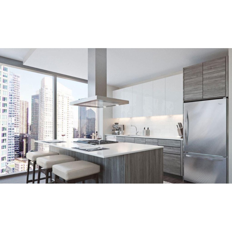 Faber BELAIS42SS600B 42″ T-shape chimney island hood