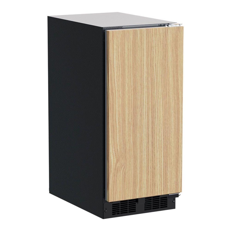 Marvel MACL215IS01B 15-In Low Profile Built-In Clear Ice Machine, Gravity Drain Application With Door Style – Panel Ready