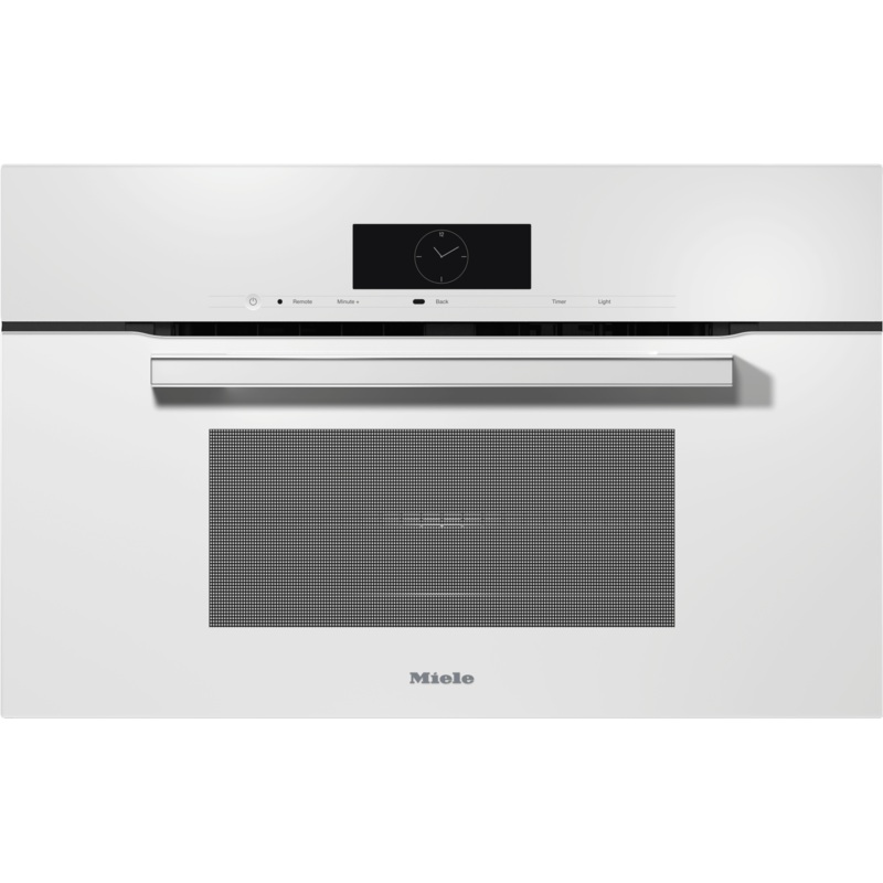 Miele H7870BM WHITE   30″ Compact Speed Oven In A Perfectly Combinable Design With Automatic Programs And Roast Probe.