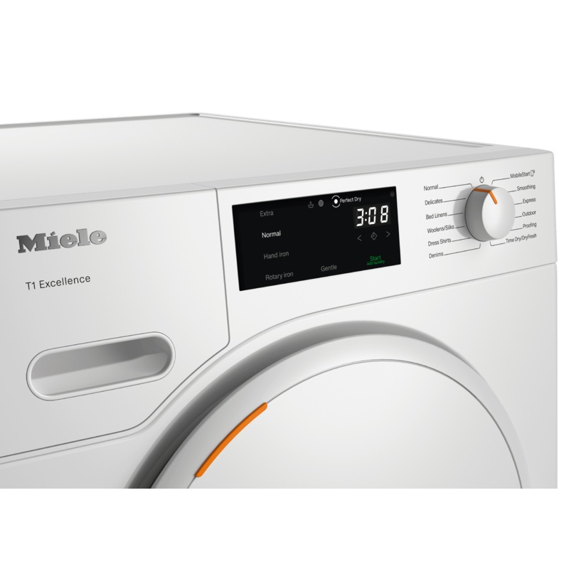 Miele TXD160WPLOTUSWHITE Txd160Wp – T1 Heat-Pump Dryer: With Miele@Home And Fragrancedos For Laundry That Smells Great.
