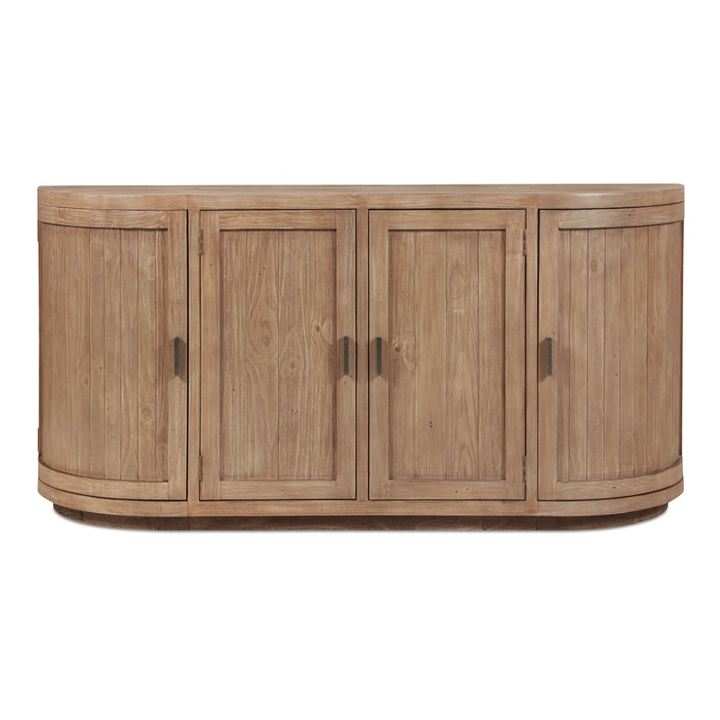 Rustic-Modern Transitional Sideboard in Reclaimed Pine