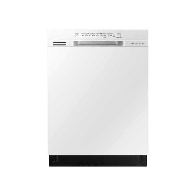 Samsung DW80N3030UW Front Control 51 dBA Dishwasher with Hybrid Interior in White