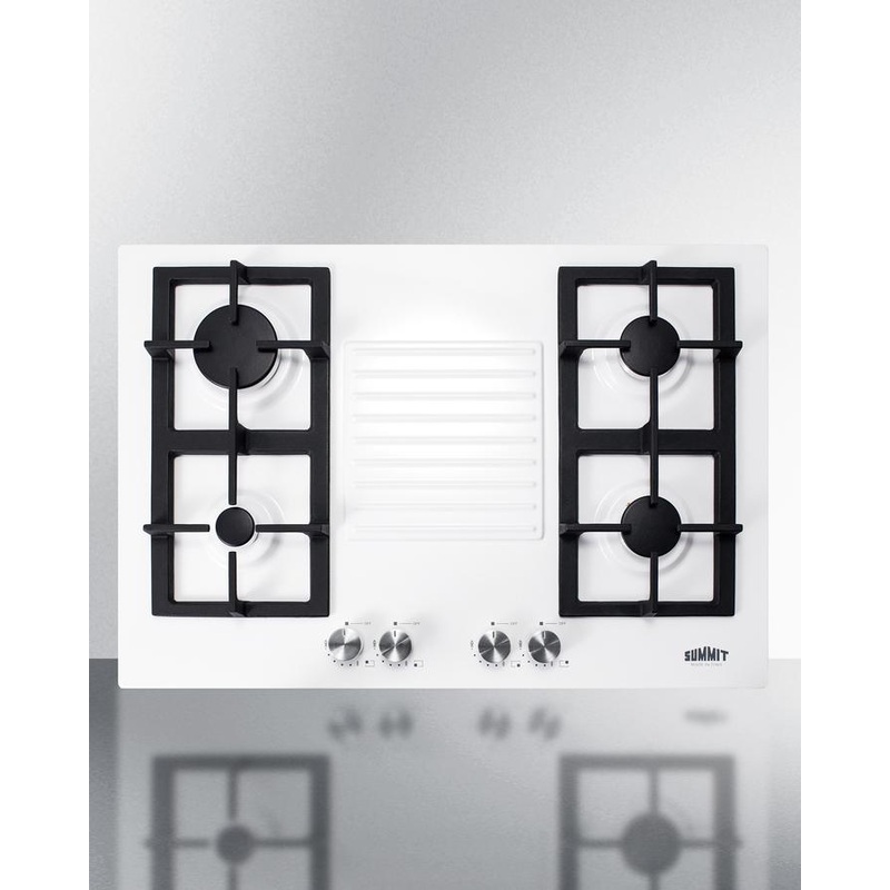 Summit GC431W 30″ Wide 4-Burner Gas Cooktop