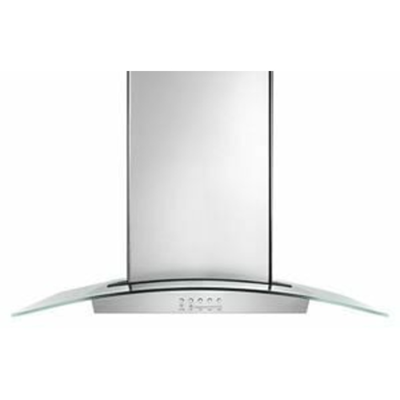Amana WVW75UC6DS 36″ Modern Glass Wall Mount Range Hood – Stainless Steel